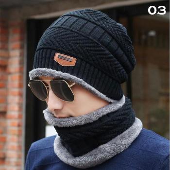 2/3-Set Winter Hüttenschal und Handschuhe zum Einstellen für Draußenaktivitäten