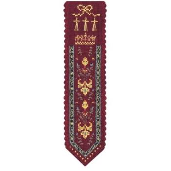 Stickpackung Lesezeichen Blois II