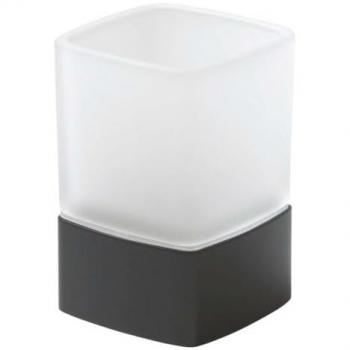 Supporto Spazzolino Gedy 549814 in Vetro Latte