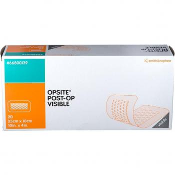 Pansement OpSite Post‑OP 10 × 25 cm – Kit de 20 pièces