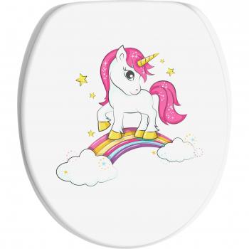Fixe-Abattant WC Licorne SoftClose, finition haute qualité