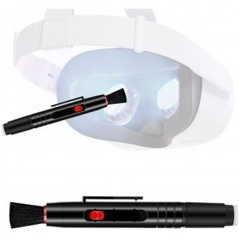 Kamera Reinigingsborstel met Carbonpunt voor Oculus Quest 2/Quest/Rift S/Vive/Cosmos/Valve Index/PS5 VR Headset