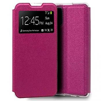 Funda Protectora con Ventana Xiaomi Mi 10T Rosa