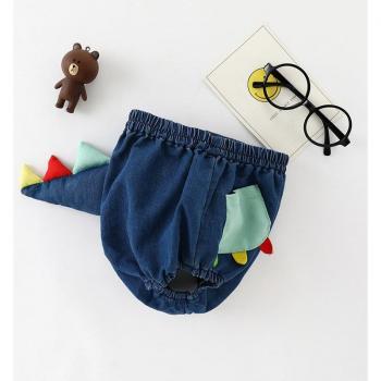 Dinosaur Cowboy Baby Bubble Shorts