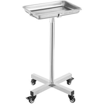 FlexiMayo 35‑lb Adjustable Height Mayo Tray on Wheels