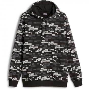 Puma Felpa Con Cappuccio 676819 Nero L