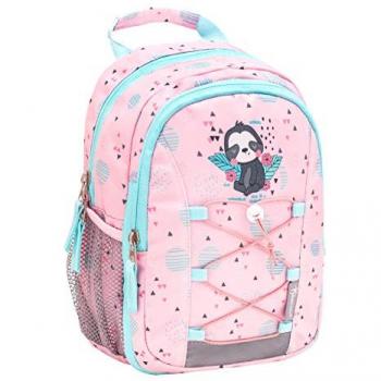 Belmil Kindergartenrucksack Mini Kiddy für 1-3 Jährige Kinder mit Brustgurt Little Sloth