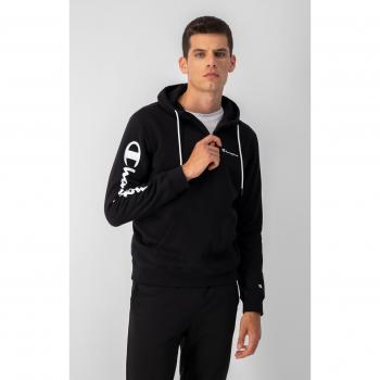 Champion Sudadera Half-Zip Negra Hombre