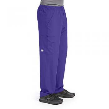 Skechers Grape Scrub Trousers, XL – Unisex Drawcord