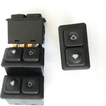 Illuminated 5-Pin Power Window Switch Set (4 Pcs) for BMW E23 E24 E28 E30 - OEM 61311381205