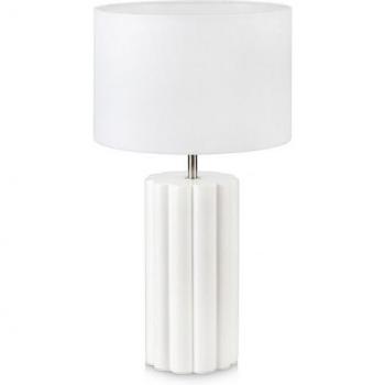Markslojd White Column Table Lamp