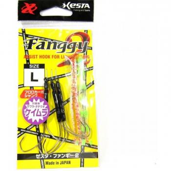 Hameçons Xesta Fanggy 2 jupes Twin Assist taille L (1/0)