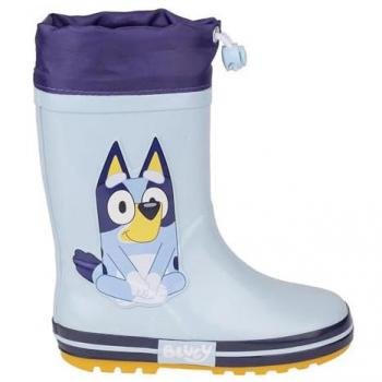 Bluey Botas de Agua Infantil – Azul Claro (Talla 27)
