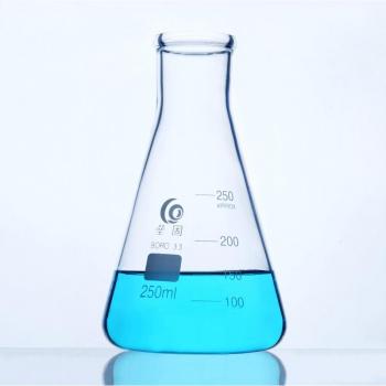 2Pcs/Set High-Temperature Resistant Conical Flask - Borosilicate Glass