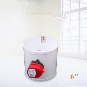Électrovanne de ventilation 6 pouces avec actionneur 220V