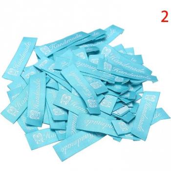 Étiquettes de vêtements pour bébé - 50 pcs en coton