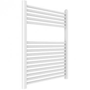 Termoarredo Idraulico Bagno 65X77 In Acciaio Bianco