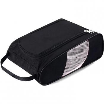 10L Golf Shoe Bag with Synthetic Fibers