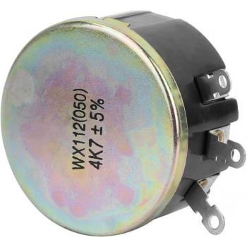 Single Circle Spiral Wire Potentiometer Wx112(050) 4.7k 5W