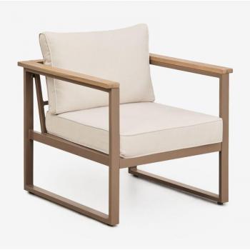 Sklum Poltrona Lipov Legno e Alluminio