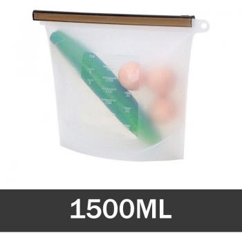 Silicone 1000 ml /1500 ml – sac de rangement frais et sandwich, résistant à la chaleur