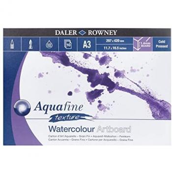 Daler-Rowney Aquafine Watercolour Artboard Pad A3 10 Sheets