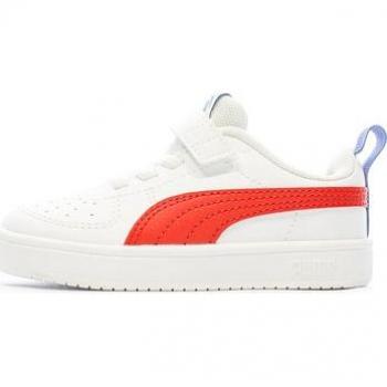 PUMA 384314 “Rickie AC” White Trainers – UK 9 (Kids)