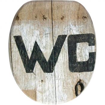Sanilo WC-Sitz Old Style, universell, leichte Montage, hochwertig & modern