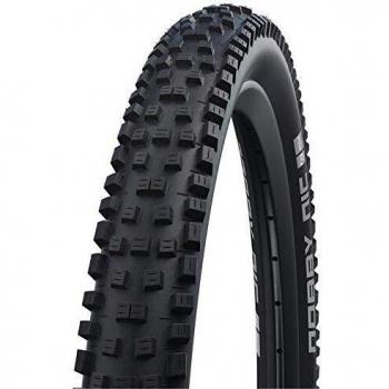 Schwalbe Nobby Nic Performance TwinSkin TLR Folding Tyre, Black, 62-559 (26x2.40)