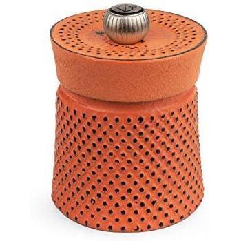 Peugeot Bali Fonte Cast Iron Pepper Mill - Orange