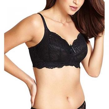 Panache Womens Andorra Non Wired Full Cup Bra - Black - Size 40H