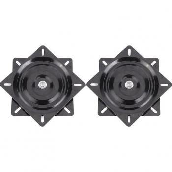 Boot Stoel Rotatie Plaat Set - 2X6 Inch, 15.4X15.4X2 Cm