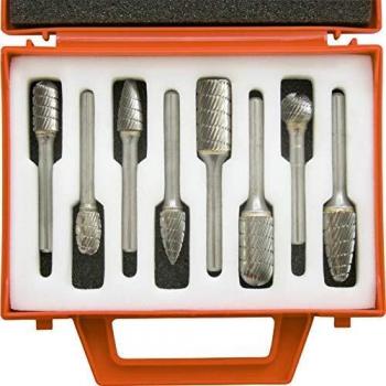 8 Piece Carbide Burr Set