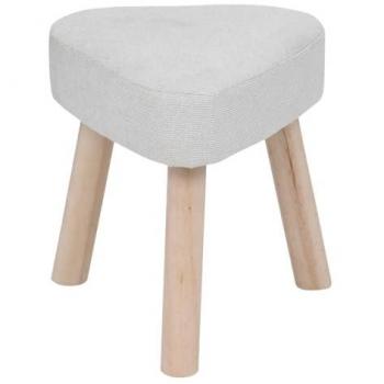 Tabouret 36 cm Thena ivoire Atmosphera