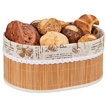 Cesta de Desayuno Natural con Tela Extraíble