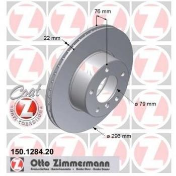 Zimmermann Brake 1284 COAT Z (Pack of 2)