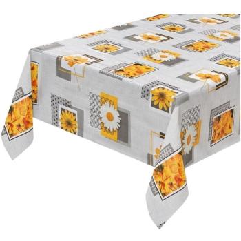 Copritavolo Fiori Margherite, Tovaglia 140x140 cm