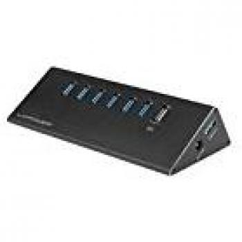 Concentrador USB 3.0 LC-Power 6+1 Puertos Negro