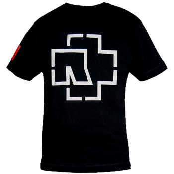T-Shirt Rammstein Logo Uomo Nero S a 3XL