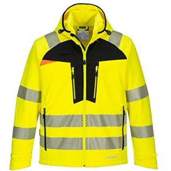 Veste Softshell HV DX4 Portwest Jaune Taille S