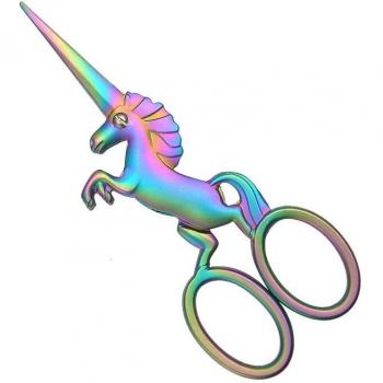 Retro Unicorn Embroidery Scissors