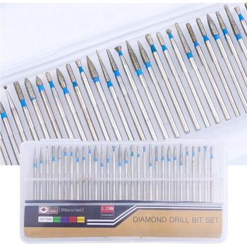 Diamond Nail Drill Bits 30pcs Set