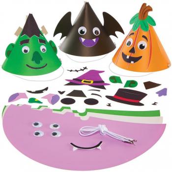 Halloween Craft Hat Kits (Pack of 6)