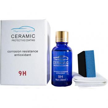 Set de Revestimiento Hidrofóbico 9H para Coche - 2 Uds. de Cerámica Líquida