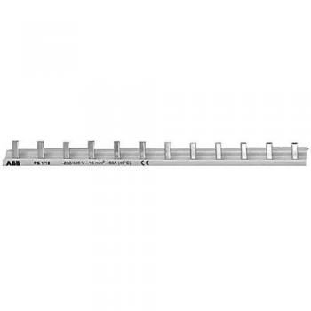 PS1‑38‑16H Single‑Phase Busbar, 16 mm² Cross‑Section, 499 mm Length