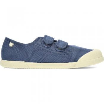 Zapatilla Respetuosa Lona Velcro IGOR S10333 Azul Marino