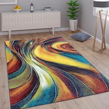 Paco Home Teppich Canvas 902, rechteckig, Höhe: 16 mm, Kurzflor, modernes Design