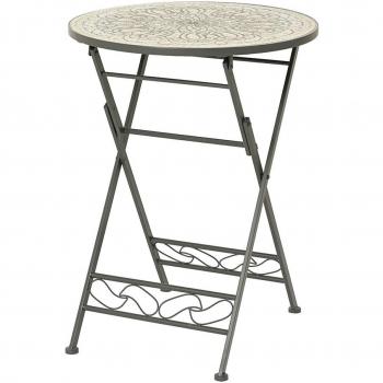 Tavolo Bistro Nero Ferro 60×76 cm