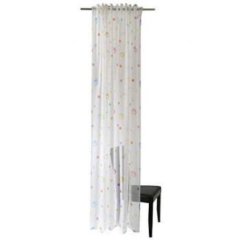 HOMING Gardine »Bubble«, (1 St.), Kinderzimmer, gemustert, Wohnzimmer, transparent