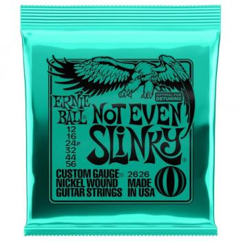 Ernie Ball Not Even Slinky Electric Guitar Strings 12-56